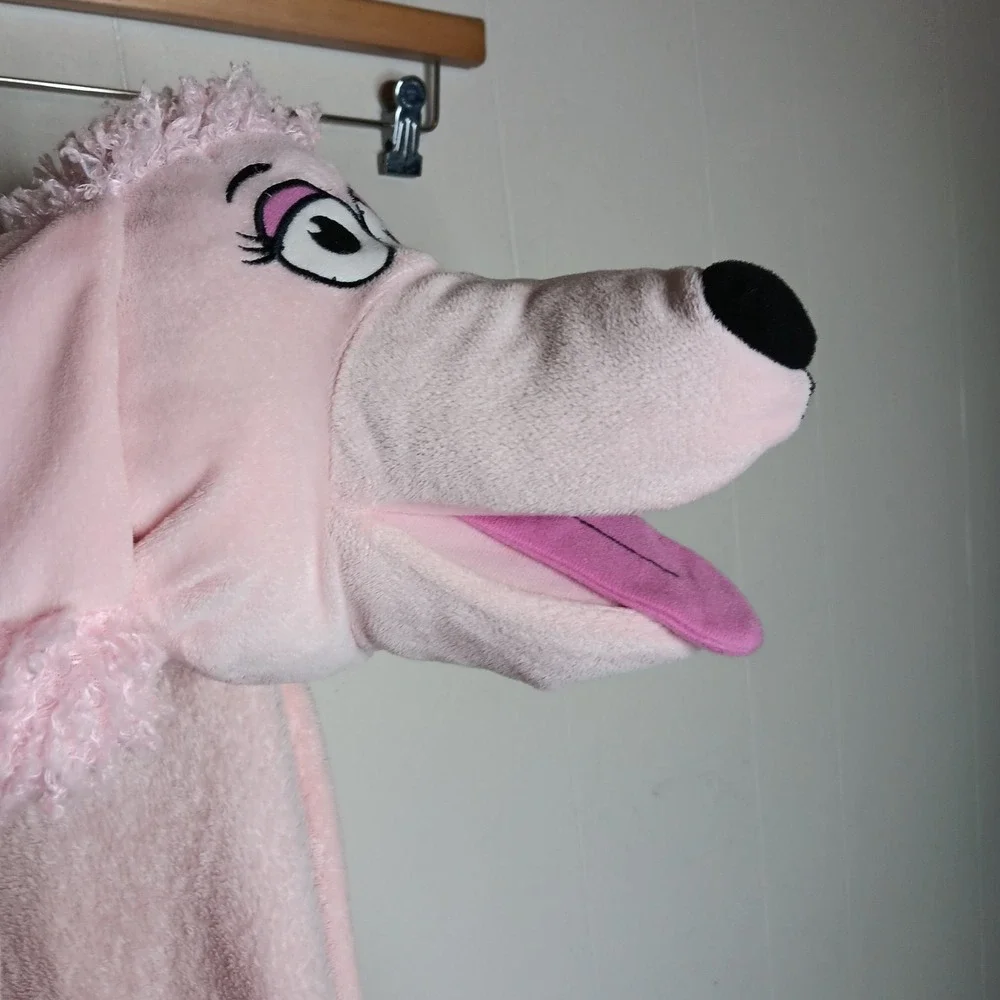Cuddle Uppets Pink Plush Poodle Puppet Blanket Jay @ Play Snuggle Buddy Lovey